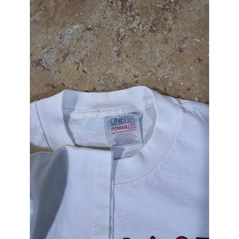"At My Age" Graphic T-shirt, Funny Slogan Tee - Sz M Vintage - Picture 3 of 3